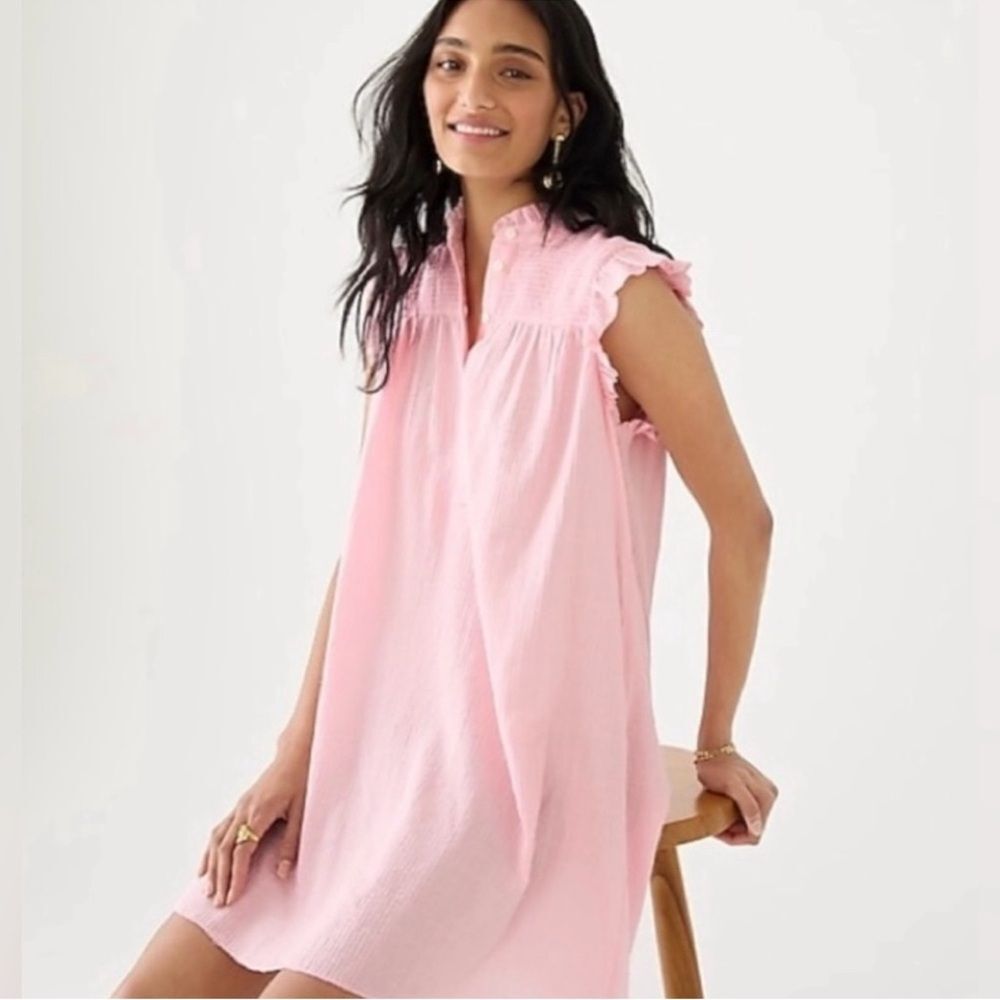 J. Crew Garden dress in soft gauze Size ST - Picture 10 of 10